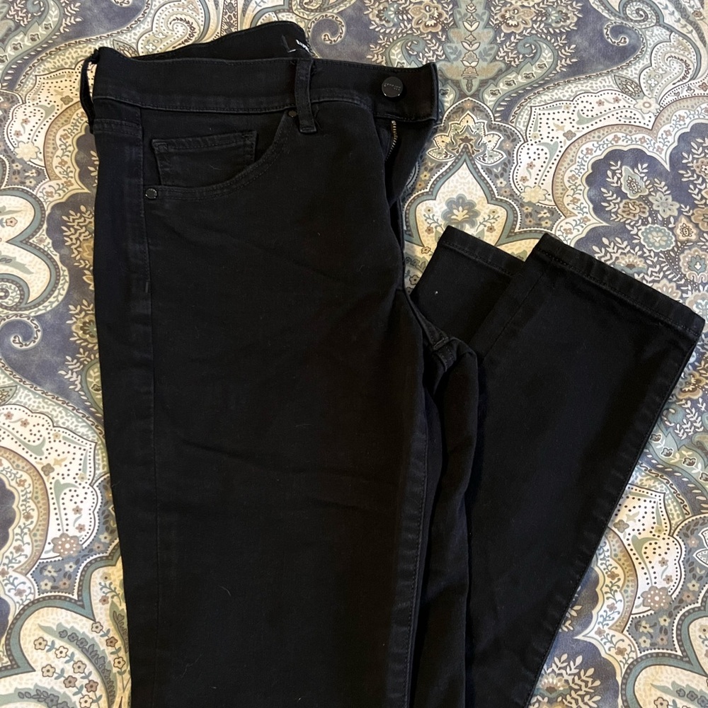 Express black jean pants